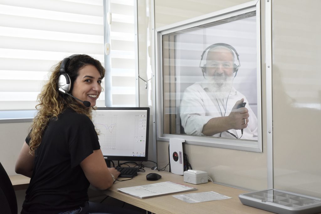 בדיקת שמיעה פרטית